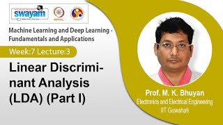 Lec 28: Linear Discriminant Analysis (LDA) (Part I)