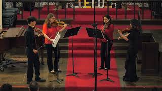 CMI performs Quartet for Four Violins (Mvt. I)