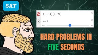 [SAT Math] How to Answer Constants Questions Easily With Desmos
