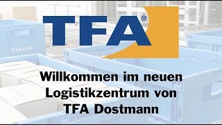 Das Logistikzentrum von TFA Dostmann