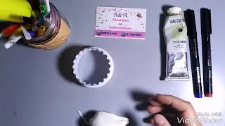 أسهل طريقة للكتابة علي عجينة السيراميك porcelain paste