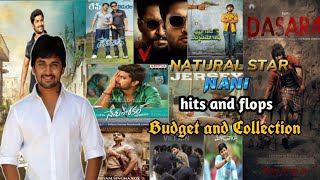 Natural star #Nani #hits abd flops all movie list// Cini viseshalu