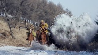 [Film]Eighth Route Army sets up minefields along Japanese army's route,causing chaos and devastation