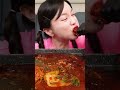 [Mukbang ASMR] GIANT LOBSTER 🦞 SPICY Squid & Enoki Mushrooms Abalone Seafood Boil #shorts