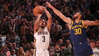Pelicans Highlights: CJ McCollum with 28 Points vs. Golden State Warriors 4/12/2