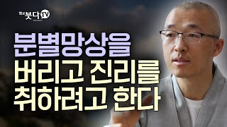 분별망상을 버리고 진리를 취하려고 한다/법상스님의 영가현각 증도가 94회(47_2)