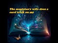 The magician’s wife does a card trick on me #magictricks #Femalemagicians #cardtricks