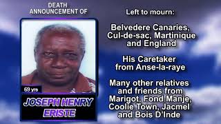 Joseph Henry Eriste long