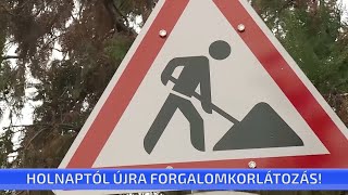 Holnaptól újra forgalomkorlátozás!