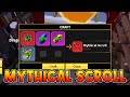 Crafting MYTHICAL SCROLL in Blox Fruits Update 20📜