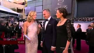Annual Academy Awards   red carpet   Daniel Day Lewis   Interview