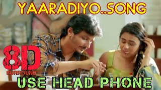 🎧8D❣ 💘Yaaradiyo❣Song😘 I 😻Gorilla I 😻Jiiva❣ I 😘Shalini Pandey❣