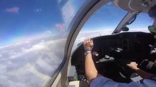 Citation CJ3 - SBVT - SDTF (Cockpit View)