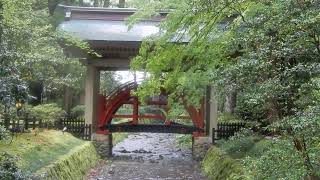 雨の「弥彦神社」　2023年5月7日　新潟県西蒲原郡弥彦村弥彦