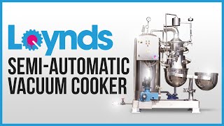 Loynds Semi Automatic Candy Vacuum Cooker