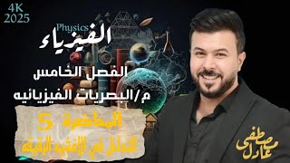 التداخل في الاغشيه الرقيقه /فيزياء السادس العلمي الفصل الخامس (المحاضرة 5)