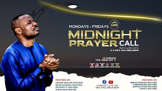 MIDNIGHT PRAYER CALL ( Day 55 ) || H.E. Dr E. Paul Mbuagbor