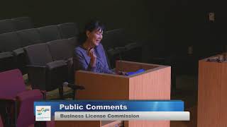 Business License Commission Meeting - March 3, 2026