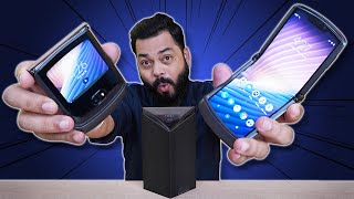 Motorola Razr 5G Unboxing And First Impressions⚡⚡⚡ Nostalgic Clamshell Foldable Phone...