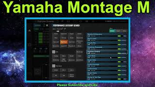 Yamaha Montage M / Motion Pad / ESP Expanded Softsynth Plugin / VST