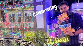 Full Day Choti Diwali Vlog, Bijnor Market, Shopping, City Lights and Preparations