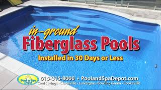 Inground Fiberglass Pools - Pool \u0026 Spa Depot