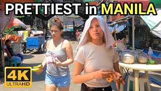 AMAZING PRETTIEST in MANILA | Wrong Turn Walk on Santa Mesa Manila Residence Philippines [4K] 🇵🇭