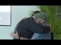 Tampa International Airport police officer reunites with man whose life he saved after crash