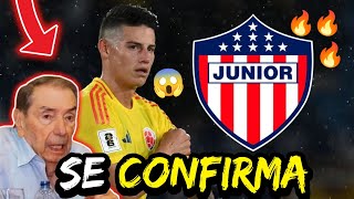 🔥James Rodríguez llega al junior de Barranquilla???//Tremendo bombazo🔥