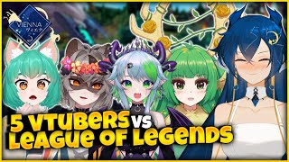 5 Anime girls vs League of Legends (ft. Snuffy, Froot, Haruka, GirlDM)