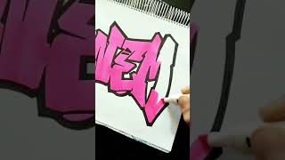 Graffiti sketch Hanem,vamos!