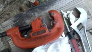 Ridgid No 42A Four Wheel Pipe cutter for steel Ridge Tool