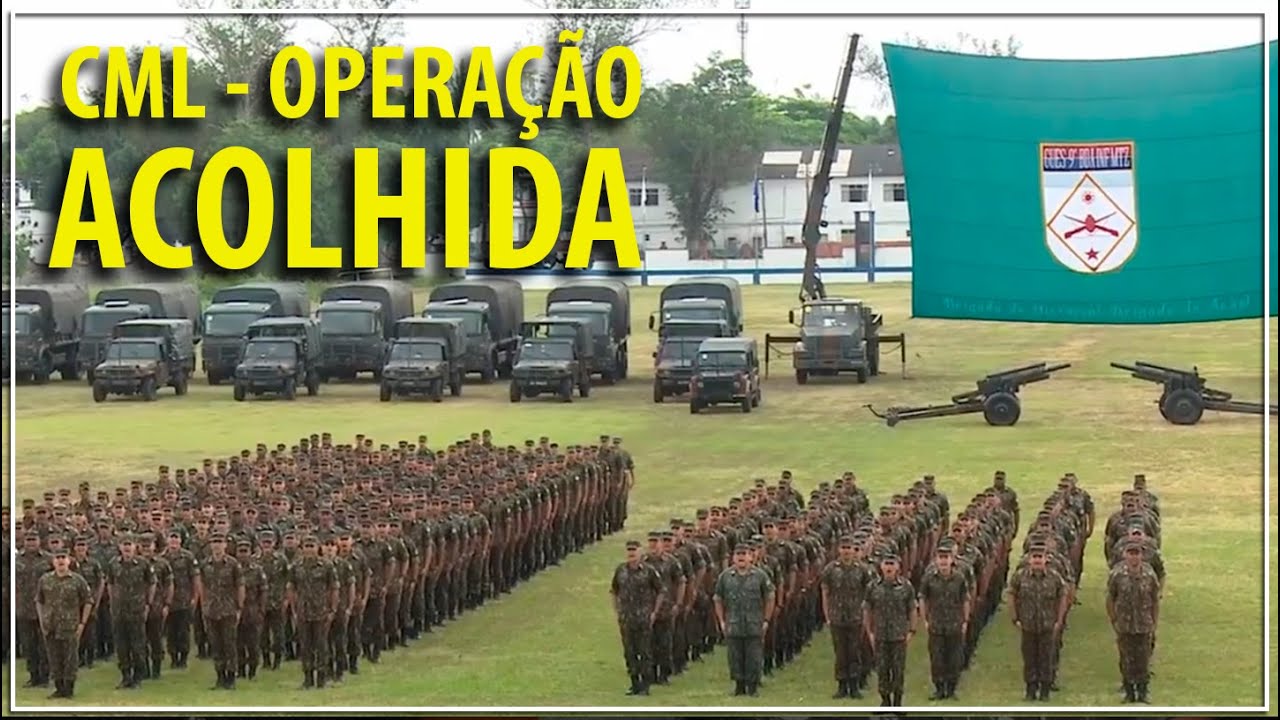 Comando Militar Do Leste Envia Militares Para Operação Acolhida - YouTube