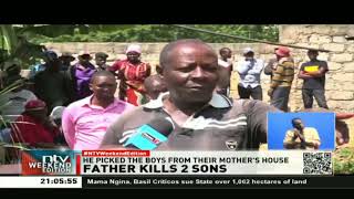 Murang'a: Man allegedly kills his two sons