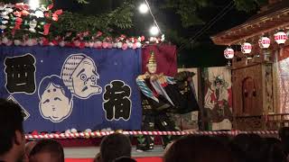 20170826西宿諏訪神社　西宿囃子さん三番叟