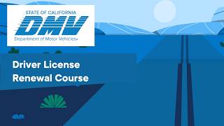 DMV Virtual Test Center eLearning Course for Driver's License Renewal