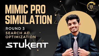 Stukent - Mimic Pro Simulation - Round 3 - Digital Marketing Simternship