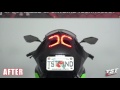 how to install an led flasher relay on a 2013 kawasaki zx6r by tst industries