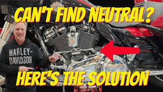 Harley Davidson Transmission Won't go Into Neutral | Simple Solution