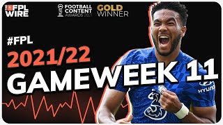 FPL Gameweek 11  | The FPL Wire | Fantasy Premier League Tips 2021/22