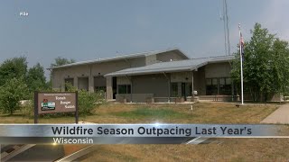 Wisconsin DNR: More wildfires this year due to drought