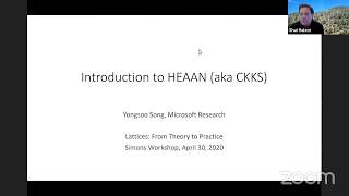 The CKKS (a.k.a. HEAAN) FHE Scheme