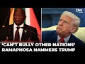 Ramaphosa Openly Takes Down Trump For ‘Bullying Other Nations’ Amid US' G20 Snub To South Africa