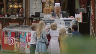 Systemmannen och glasskiosken