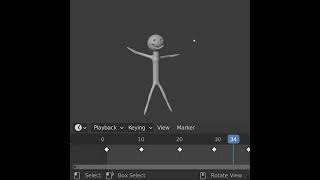 Learn Blender Rigging and Animation in 1 Minute!