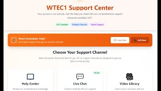 🛠️ SUPPORT WHEN STUCK | WTEC1 LMS Help for Students & Parents