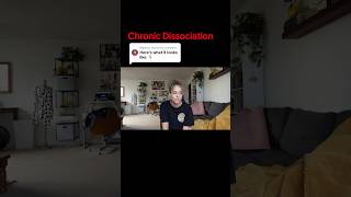 What chronic dissociation looks like #osdd