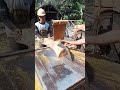 splitting crooked wood #sawing #woodworking #machine