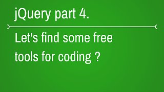 jquery code editor - part 4