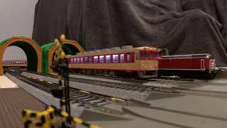 Hoscale【雪奈會】【準備中】【ただ遊ぶ】トワイライトエクスプレス DD51 キハ40系 キハ58系【GoPro】【4K】part 1   001